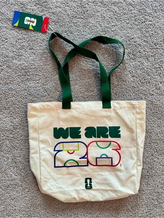 Fifa Handbags - FIFA World Cup Officially Licensed  “we are 26” Canvas Tote With Handles. NWT